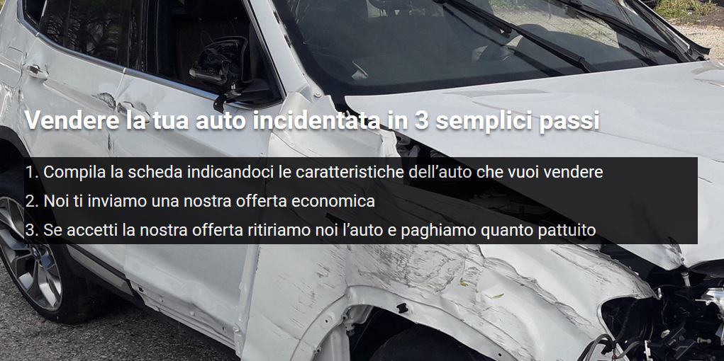 acquisto auto incidentate